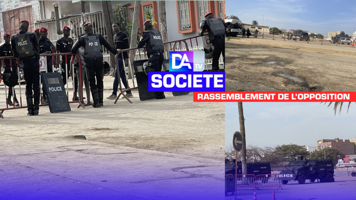 Place de la Nation : Le lieu de rassemblement de l’opposition complètement barricadé Place de la Nation : Le lieu de rassemblement de l’opposition complètement barricadé