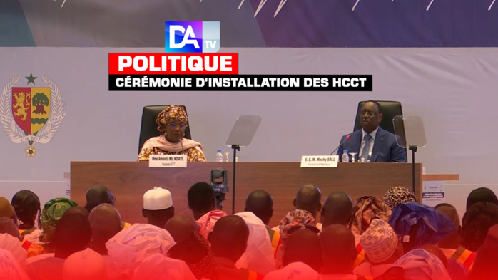 Cérémonie d'installation des HCCT : "Je sais pouvoir compter sur vous..., pour être des acteurs dynamiques dans la réalisation de ma vision d’approfondissement de la décentralisation..."(Macky Sall). Cérémonie d'installation des HCCT : "Je sais pouvoir compter sur vous..., pour être des acteurs dynamiques dans la réalisation de ma vision d’approfondissement de la décentralisation..."(Macky Sall).