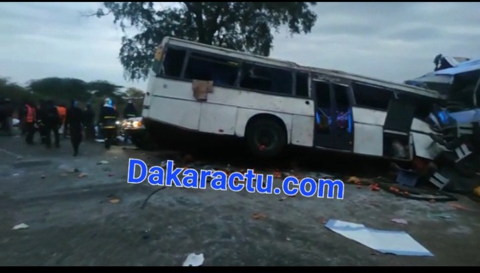 Kaffrine: 39 morts et 78 blessés dans un accident de la circulation( bilan provisoire). Kaffrine: 39 morts et 78 blessés dans un accident de la circulation( bilan provisoire).