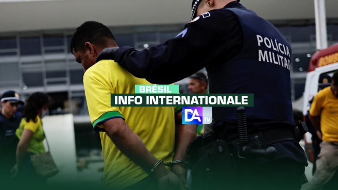 Brésil: 150 bolsonaristes arrêtés après les invasions à Brasilia (médias) Brésil: 150 bolsonaristes arrêtés après les invasions à Brasilia (médias)