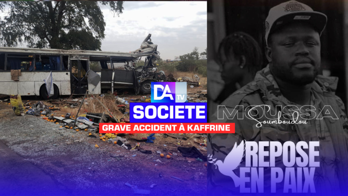 Accident tragique de Kaffrine : Moussa Soumboundou, la jeunesse de Vélingara perd son défenseur...