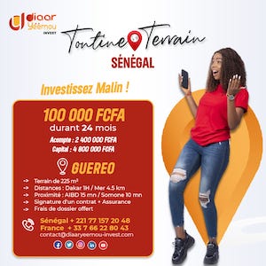 [PUBLIREPORTAGE] Diaar Yeemou Invest, lance la « Tontine immobilière » au Sénégal