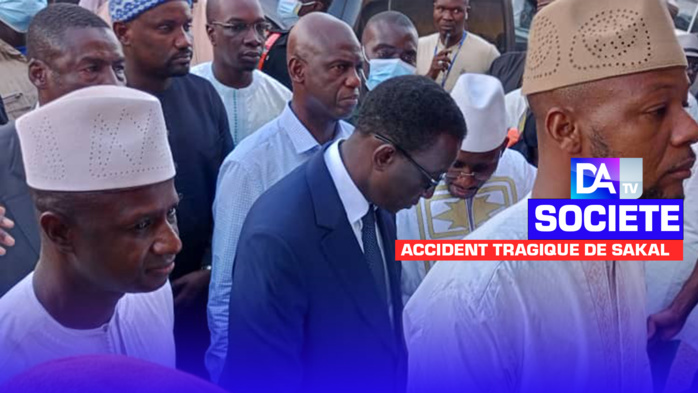 Accident tragique de Sakal : Le Premier Ministre Amadou Ba sur les lieux. (Images) 