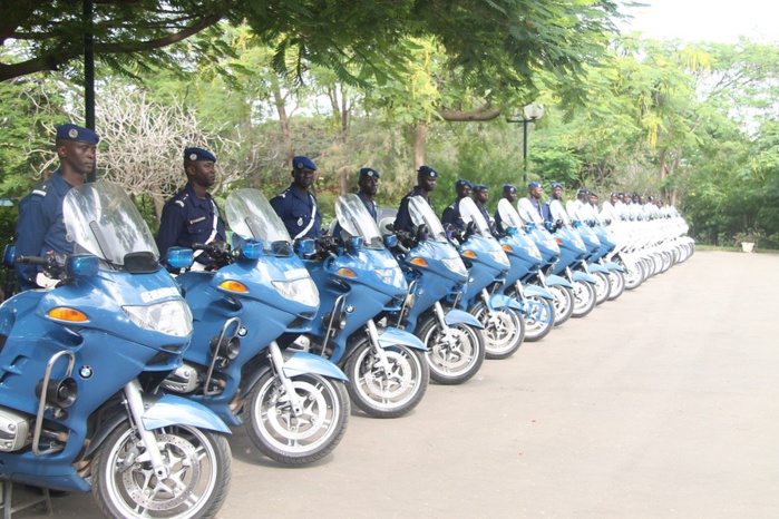 Les images de remise des 20 motos d'escorte par l'ambassadeur de la France au Sénégal, SEM Jean Félix Paganon