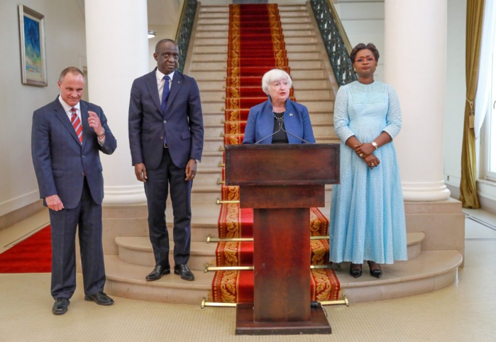 Les Etats-Unis offrent à l'Afrique un partenariat gagnant-gagnant différent de ses rivaux (Yellen)