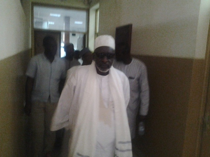 Visite du Khalife Thierno Madani Mountaga Tall à l'Université Cheikh Anta Diop de Dakar