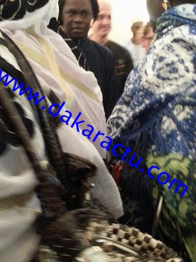 Les images de la levée du corps de Oumar Maal, fils de Baba Maal à l'hôpital Saint Pierre de Bruxelles