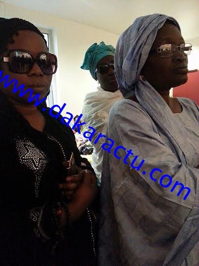 Les images de la levée du corps de Oumar Maal, fils de Baba Maal à l'hôpital Saint Pierre de Bruxelles