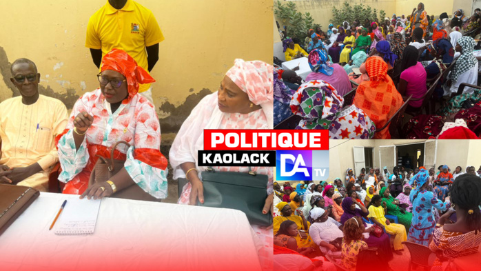 Kaolack: Adji Mergane Kanouté remobilise la plateforme des Linguères et fait cap sur 2024. Kaolack: Adji Mergane Kanouté remobilise la plateforme des Linguères et fait cap sur 2024.