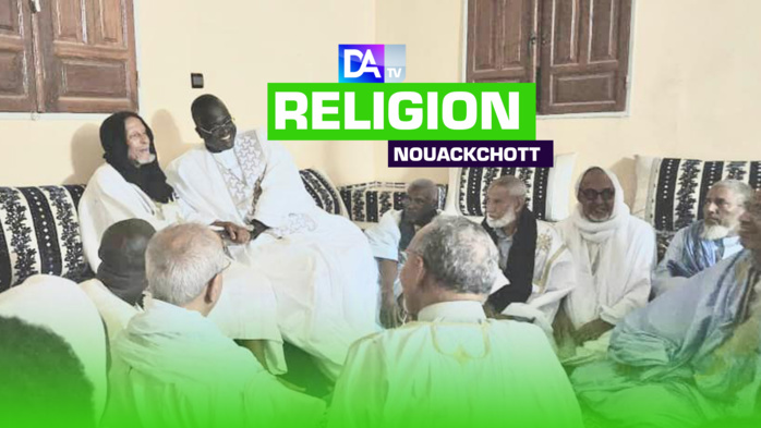 NOUACKCHOTT – Serigne Mountakha a dépêché une délégation pour présenter ses condoléances suite au rappel à Dieu de Mouhamadoul Mokhtar Ould Bah NOUACKCHOTT – Serigne Mountakha a dépêché une délégation pour présenter ses condoléances suite au rappel à Dieu de Mouhamadoul Mokhtar Ould Bah