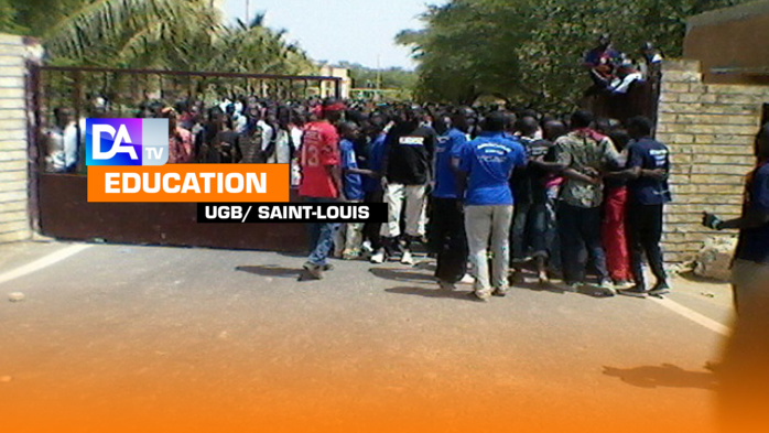 UGB / Saint-Louis : Un étudiant blessé au cours des affrontements entre étudiants et forces de l’ordre, une réunion d’urgence convoquée… UGB / Saint-Louis : Un étudiant blessé au cours des affrontements entre étudiants et forces de l’ordre, une réunion d’urgence convoquée…