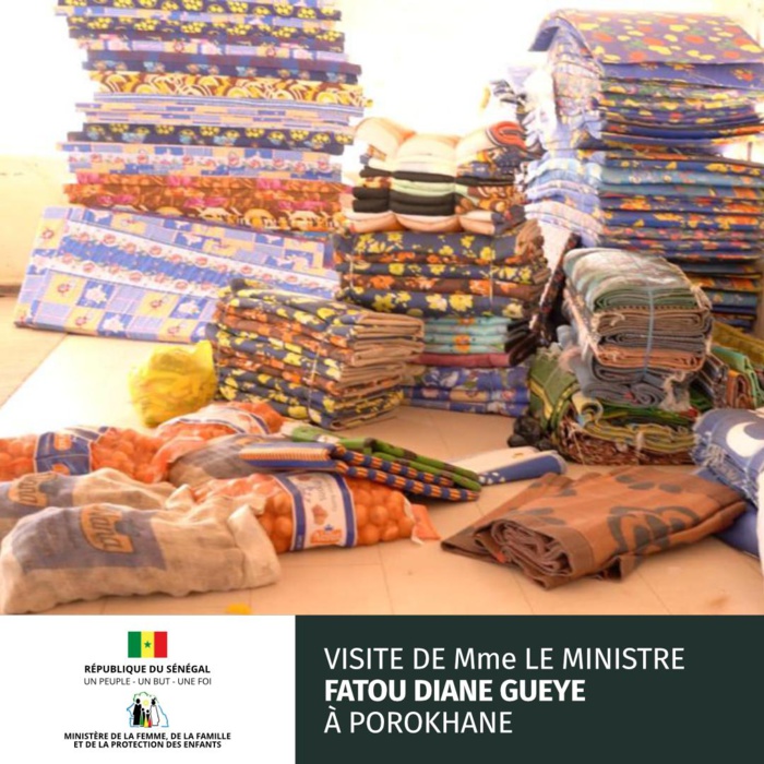 Les Images de la visite de Mme le Ministre Fatou Diané à prokhane Les Images de la visite de Mme le Ministre Fatou Diané à prokhane