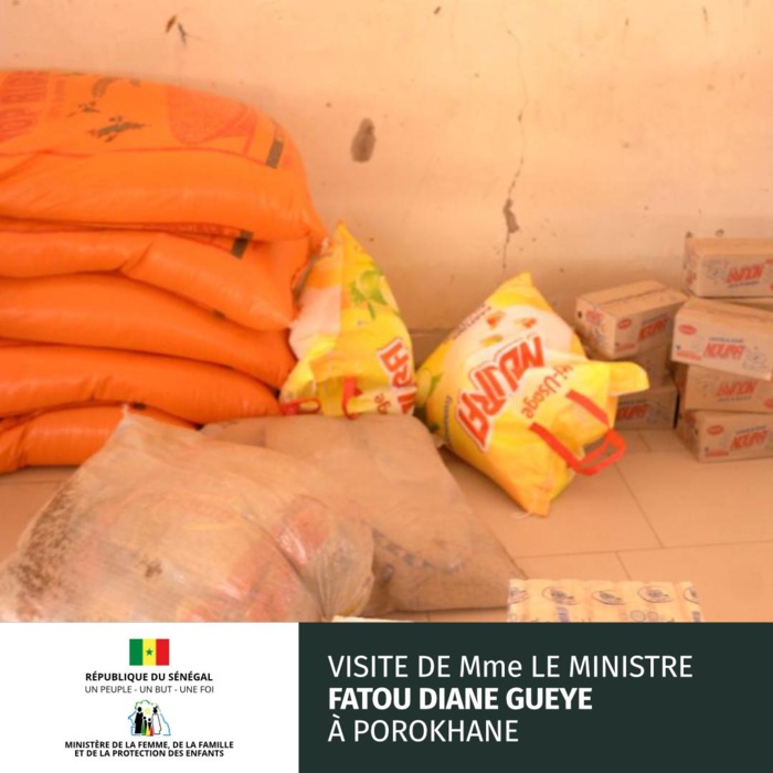 Les Images de la visite de Mme le Ministre Fatou Diané à prokhane Les Images de la visite de Mme le Ministre Fatou Diané à prokhane