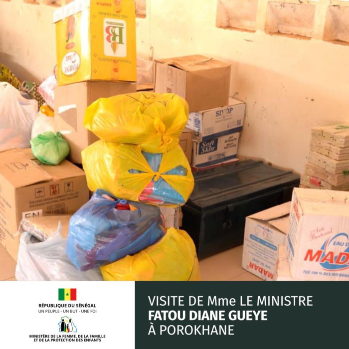 Les Images de la visite de Mme le Ministre Fatou Diané à prokhane Les Images de la visite de Mme le Ministre Fatou Diané à prokhane
