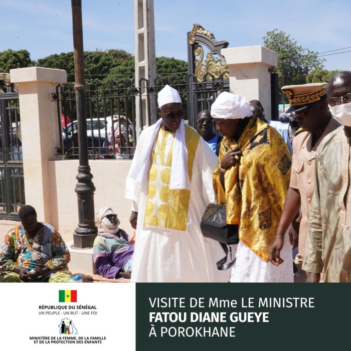 Les Images de la visite de Mme le Ministre Fatou Diané à prokhane Les Images de la visite de Mme le Ministre Fatou Diané à prokhane
