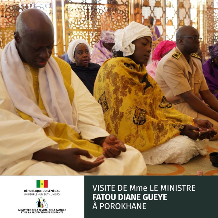 Les Images de la visite de Mme le Ministre Fatou Diané à prokhane Les Images de la visite de Mme le Ministre Fatou Diané à prokhane