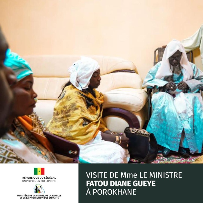 Les Images de la visite de Mme le Ministre Fatou Diané à prokhane Les Images de la visite de Mme le Ministre Fatou Diané à prokhane