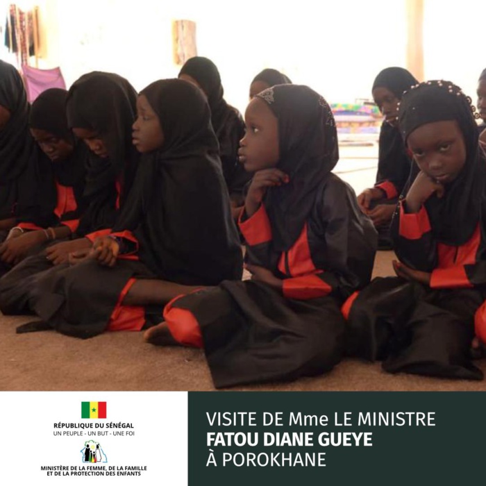 Les Images de la visite de Mme le Ministre Fatou Diané à prokhane Les Images de la visite de Mme le Ministre Fatou Diané à prokhane