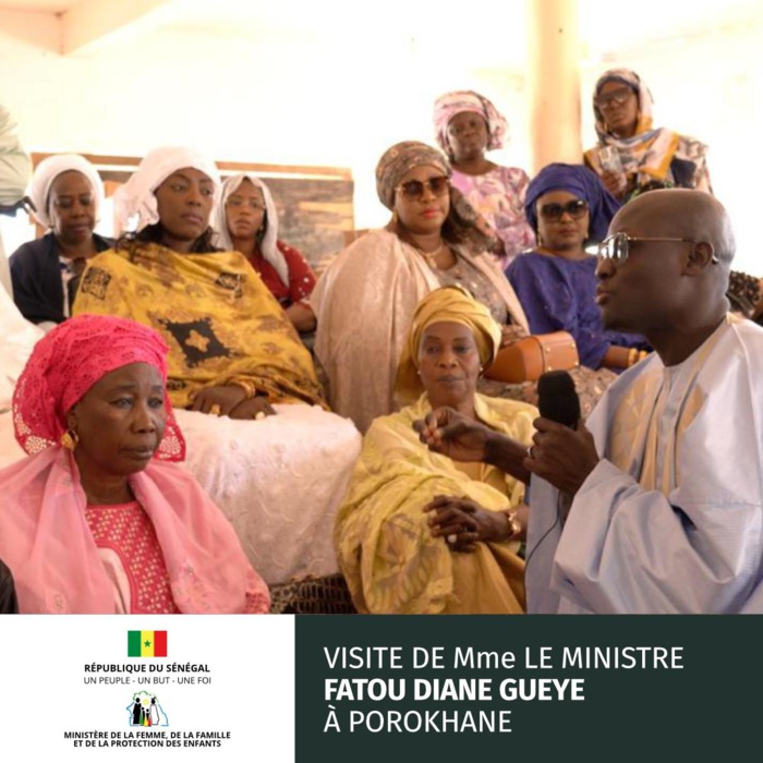 Les Images de la visite de Mme le Ministre Fatou Diané à prokhane Les Images de la visite de Mme le Ministre Fatou Diané à prokhane