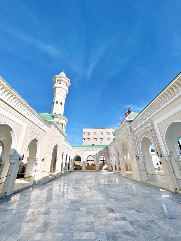 Après 42 ans de construction : La grande mosquée Thierno El Hadji Mouhamadou Saidou Bâ inauguré ce vendredi par le chef de l’Etat Après 42 ans de construction : La grande mosquée Thierno El Hadji Mouhamadou Saidou Bâ inauguré ce vendredi par le chef de l’Etat