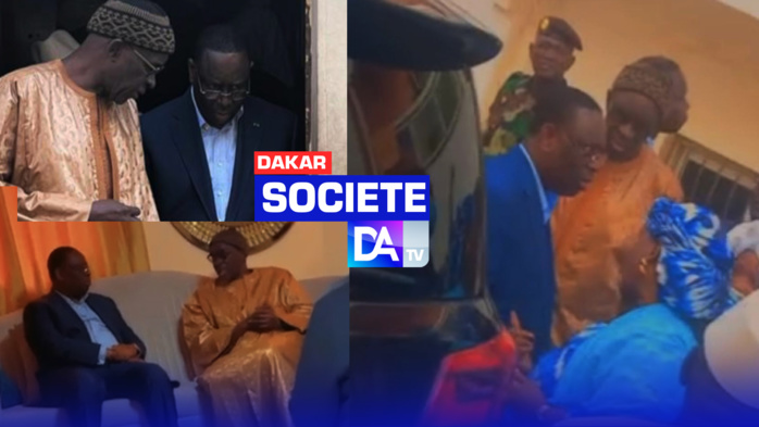 DAKAR- Le Président Macky Sall chez Moustapha Cissé Lô pour … DAKAR- Le Président Macky Sall chez Moustapha Cissé Lô pour …