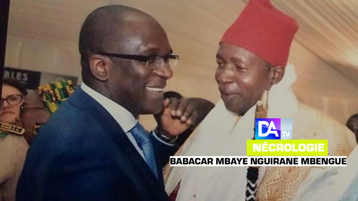 Nécrologie : Rappel à Dieu du Grand Jaraaf Babacar Mbaye Nguirane Mbengue Nécrologie : Rappel à Dieu du Grand Jaraaf Babacar Mbaye Nguirane Mbengue