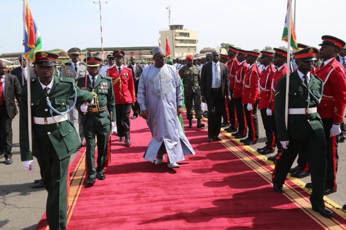 Les images de la visite du président Macky Sall en Gambie