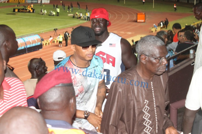 El hadj Ousseynou Diouf au stade pour soutenir les "lions"