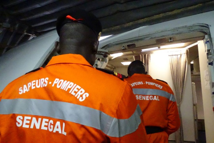 Séisme en Turquie et en Syrie: Le détachement des Sapeurs-pompiers sénégalais a quitté Dakar ce matin( images).