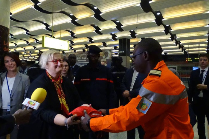 Séisme en Turquie et en Syrie: Le détachement des Sapeurs-pompiers sénégalais a quitté Dakar ce matin( images).