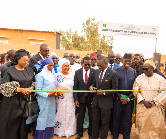 La Fondation Sonatel dote Gandoul de multiples infrastructures modernes de développement pour un coût de 400 millions FCFA : école et bloc administratif, daara, poste de sante équipé et logements, marché, eau, éclairage public solaire La Fondation Sonatel dote Gandoul de multiples infrastructures modernes de développement pour un coût de 400 millions FCFA : école et bloc administratif, daara, poste de sante équipé et logements, marché, eau, éclairage public solaire