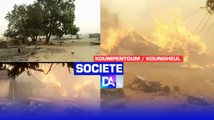 Koumpentoum / Koungheul : une série d’incendies fait un mort et plusieurs dégâts matériels.