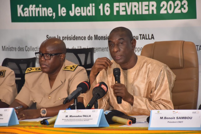 ​KAFFRINE: le ministre Mamadou Talla préside un CRD spécial sur le PNADT