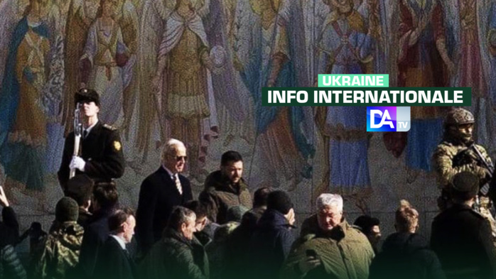 Le président américain Joe Biden en visite surprise à Kiev