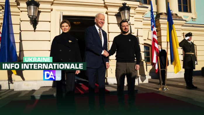 Le président américain Joe Biden a quitté Kiev