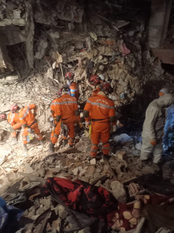 Déploiement d'une équipe de sauvetage en Turquie : Le Président Erdogan reconnaissant au Sénégal Déploiement d'une équipe de sauvetage en Turquie : Le Président Erdogan reconnaissant au Sénégal