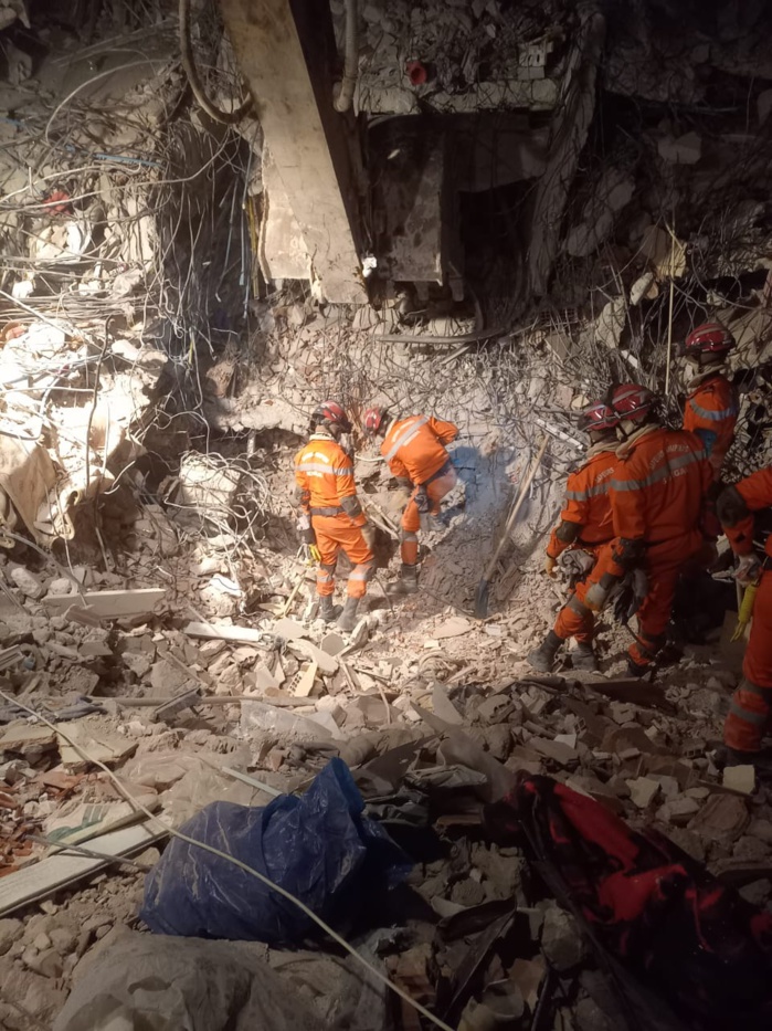 Déploiement d'une équipe de sauvetage en Turquie : Le Président Erdogan reconnaissant au Sénégal Déploiement d'une équipe de sauvetage en Turquie : Le Président Erdogan reconnaissant au Sénégal