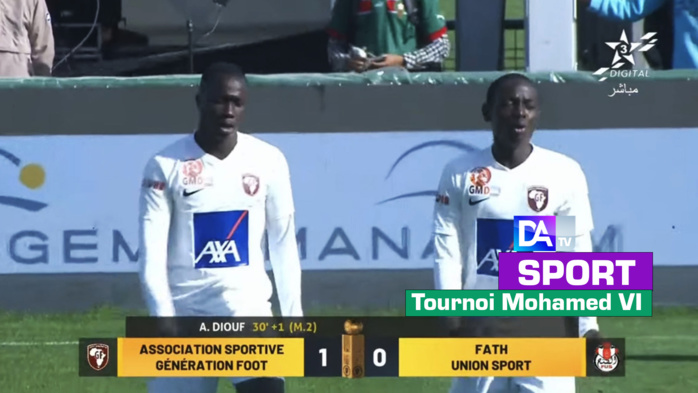 Tournoi Mohamed VI : Après avoir éliminé le Réal Madrid, Génération Foot remporte la finale !