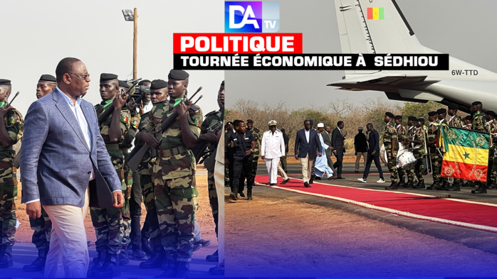 Tournée économique à  Sédhiou : Le Président Macky Sall vient de fouler le tarmac de l’aéroport du Pakao Tournée économique à  Sédhiou : Le Président Macky Sall vient de fouler le tarmac de l’aéroport du Pakao