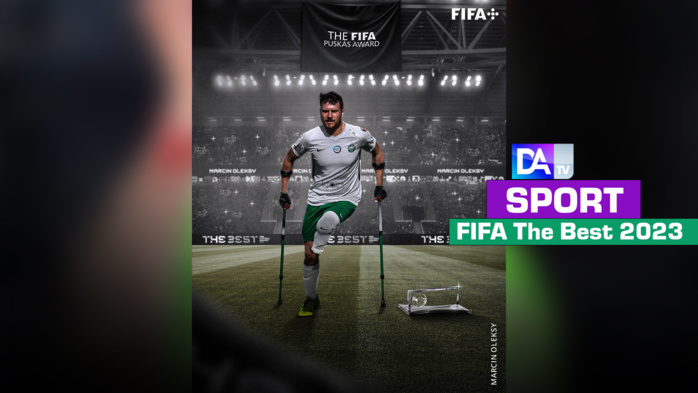 FIFA TheBest 2023 : Le joueur polonais amputé, Oleksy, remporte le Prix Puskas ! 