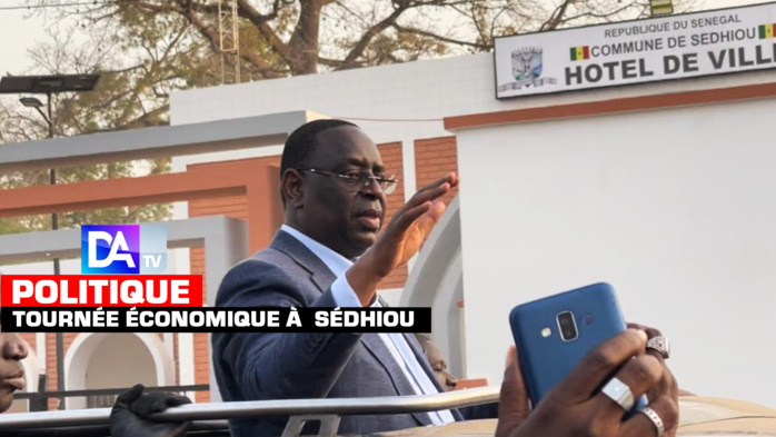 Macky Sall après l’accueil des populations de Sédhiou : « Je vois à travers votre joie, que vous appréciez bien les efforts de l’État dans la région! »