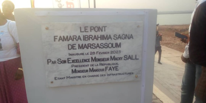 Tournée économique du PR à Sédhiou : folle ambiance à son accueil à Marsassoum accompagne l'inauguration du pont... Tournée économique du PR à Sédhiou : folle ambiance à son accueil à Marsassoum accompagne l'inauguration du pont...