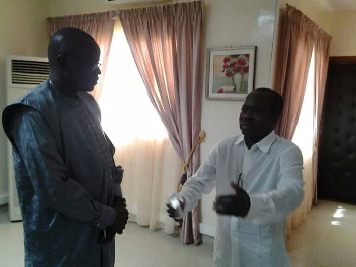 Le ministre des sports Matar Ba reçoit DIagna Ndiaye