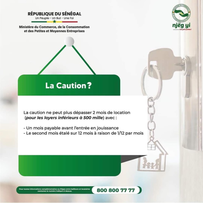 Baisse du prix du loyer au Sénégal : Les nouvelles mesures relatives à la caution, aux honoraires, au bail entre le locataire et le bailleur. Baisse du prix du loyer au Sénégal : Les nouvelles mesures relatives à la caution, aux honoraires, au bail entre le locataire et le bailleur.