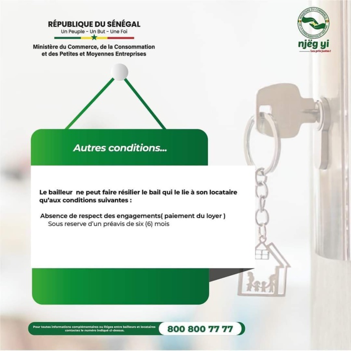 Baisse du prix du loyer au Sénégal : Les nouvelles mesures relatives à la caution, aux honoraires, au bail entre le locataire et le bailleur. Baisse du prix du loyer au Sénégal : Les nouvelles mesures relatives à la caution, aux honoraires, au bail entre le locataire et le bailleur.
