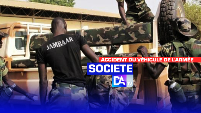 Kédougou /Accident du véhicule de l’armée : il a heurté un fer de sécurité sur un pont.