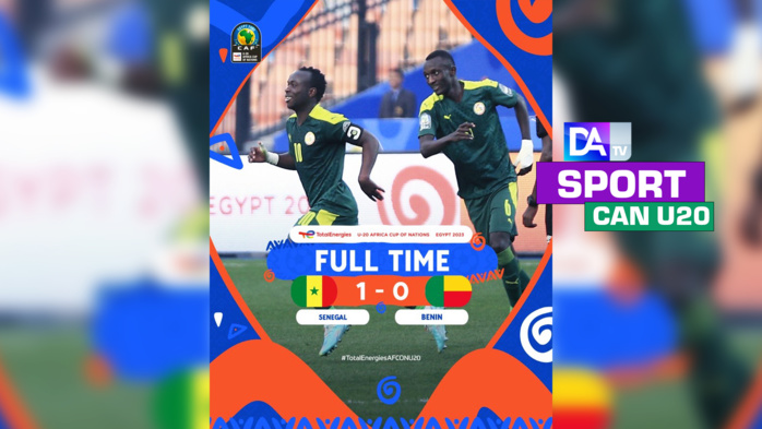 CAN U20 : Le Sénégal se hisse en demi-finale et décroche la qualification au mondial 2023 ! CAN U20 : Le Sénégal se hisse en demi-finale et décroche la qualification au mondial 2023 !