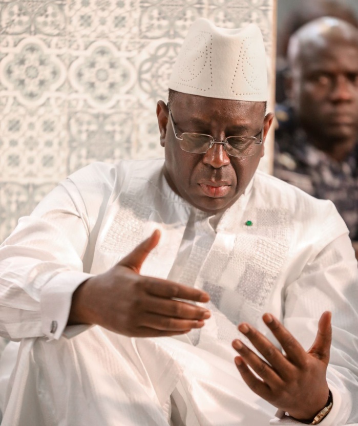 [ IMAGES ] Prière inaugurale à la grande mosquée de Sédhiou : Les mots de remerciements de l’Imam Boubacar Dramé au Président Macky Sall