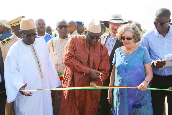 Macky inaugure le pont de Ndioum et annonce 82 milliards pour le désenclavement de Podor