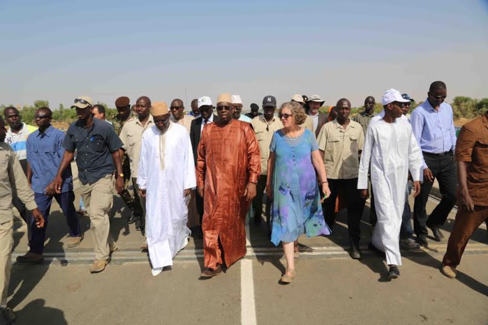 Macky inaugure le pont de Ndioum et annonce 82 milliards pour le désenclavement de Podor